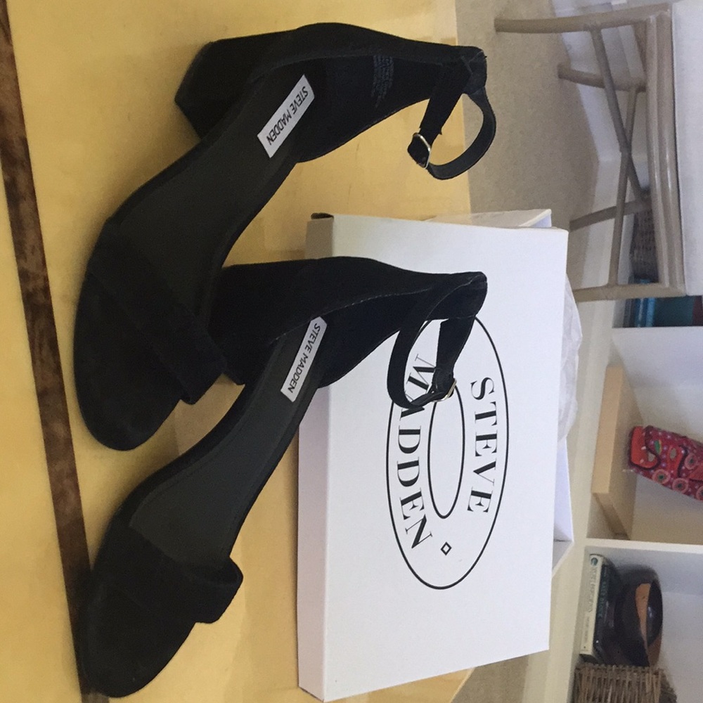 Steve Madden Irene Leather block heel dress sandal